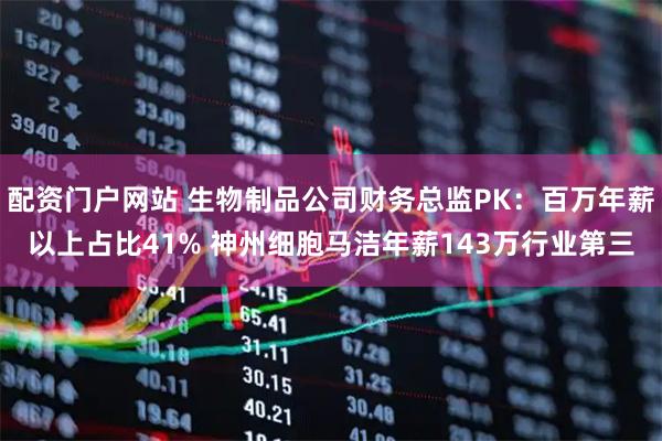 配资门户网站 生物制品公司财务总监PK：百万年薪以上占比41% 神州细胞马洁年薪143万行业第三